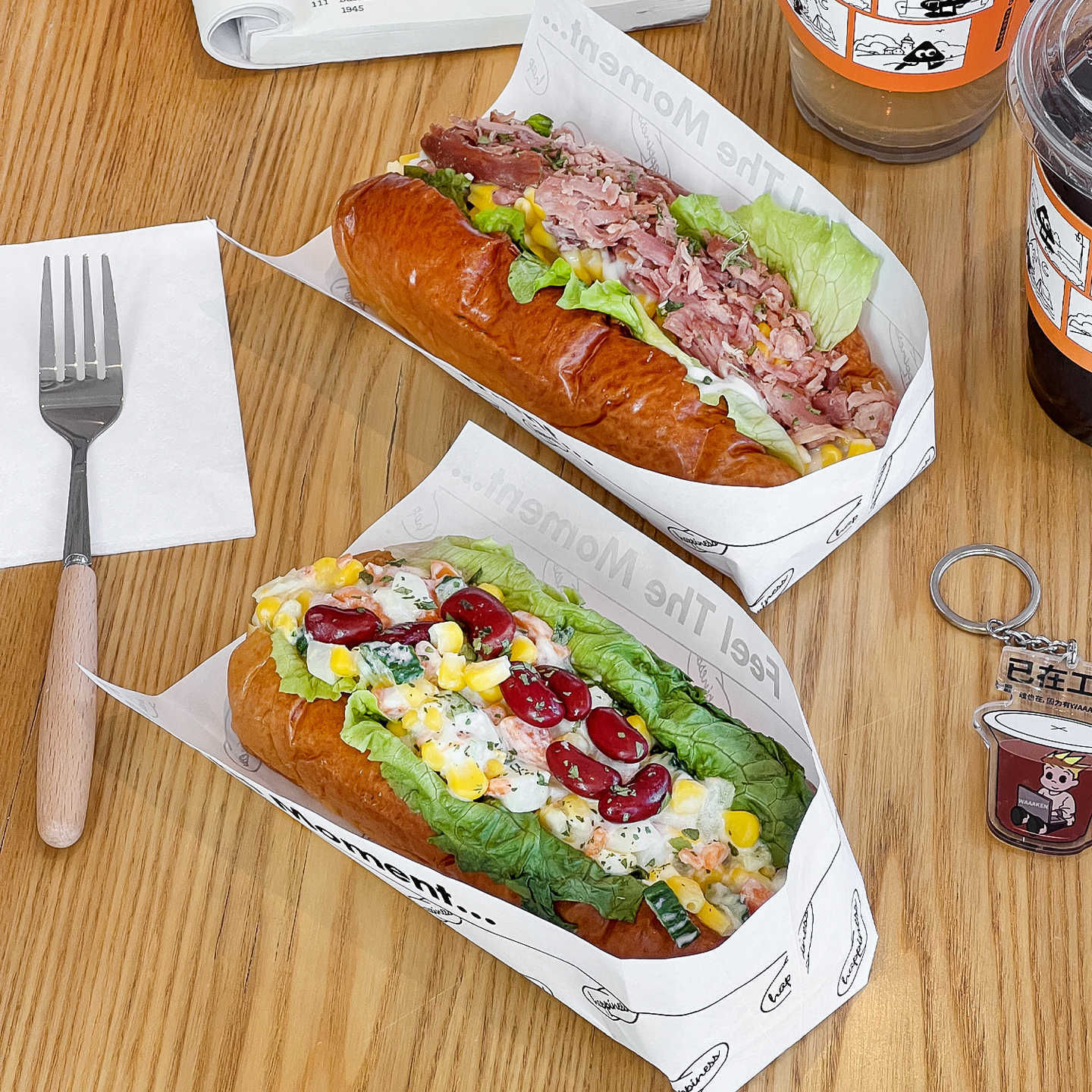 三明治防油紙袋